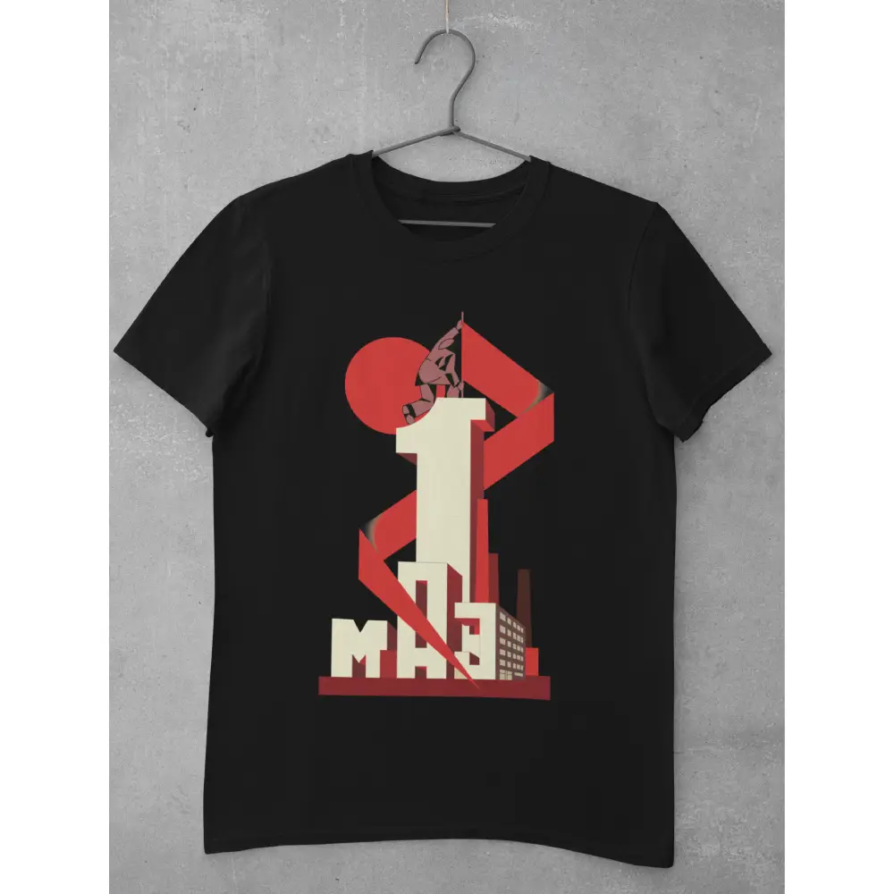 1. maj “1. maj” visual printed on a t-shirt Vizual “1. maj” na majici